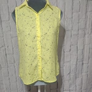 Banana Republic Blouse with Floral Print